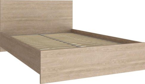 Кровать двуспальная Анастасия АН-20К венге луизиана, дуб роше